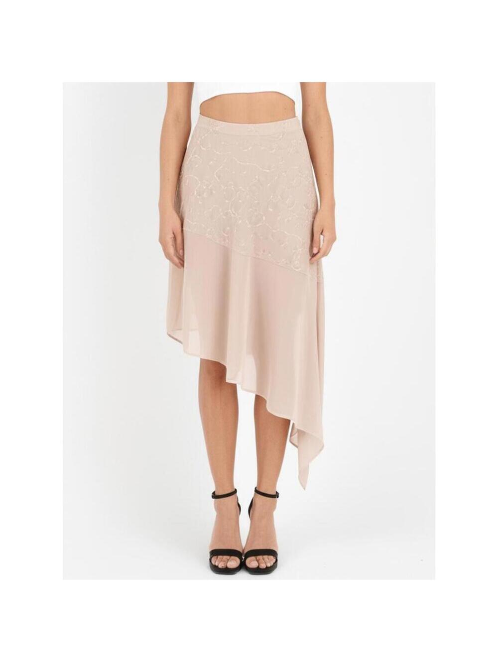 PLAZA SOUTH Skirt 18WP  Blush Vintage Fairycore Boho cottage